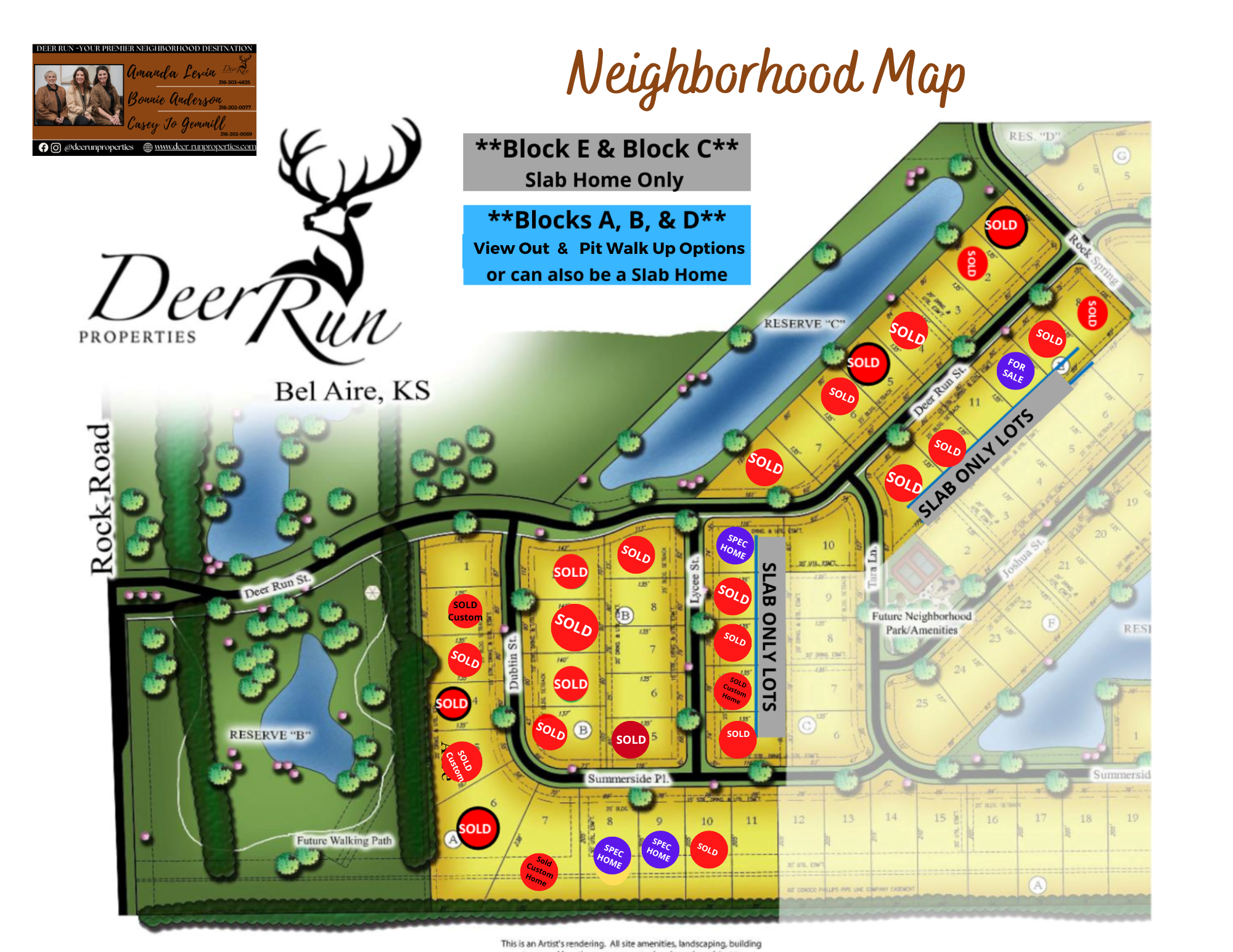 Big Deer Run Map 26